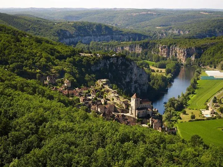 Ferienhaus Gite Les Cles Des Champs Cote Jardin Lacave