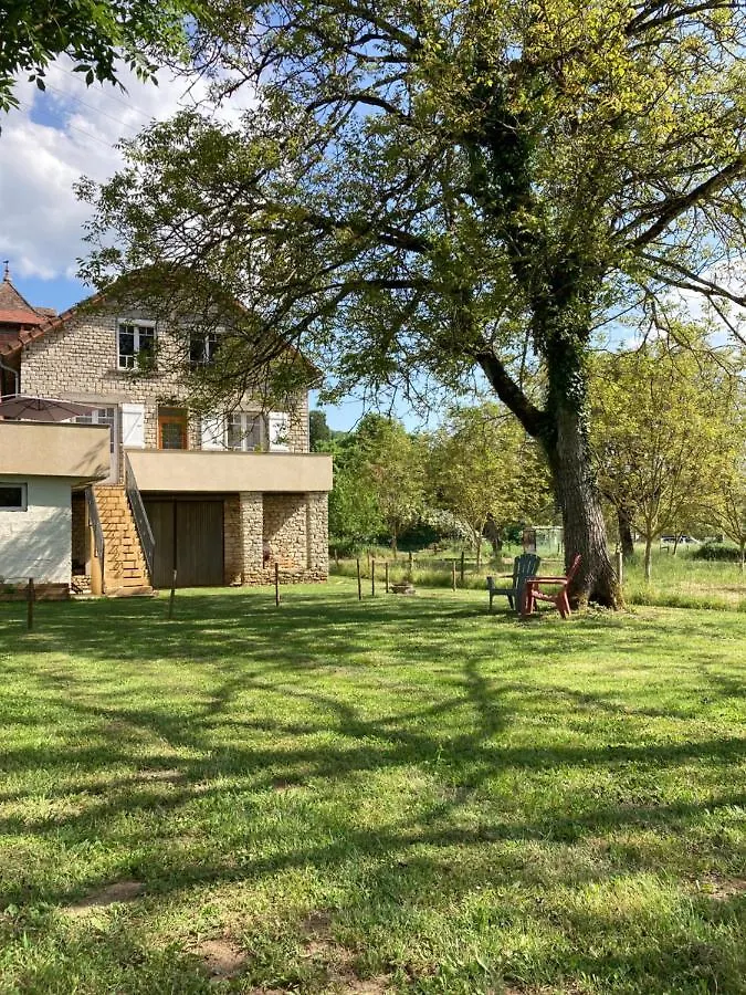Ferienhaus Gite Les Cles Des Champs Cote Jardin Lacave