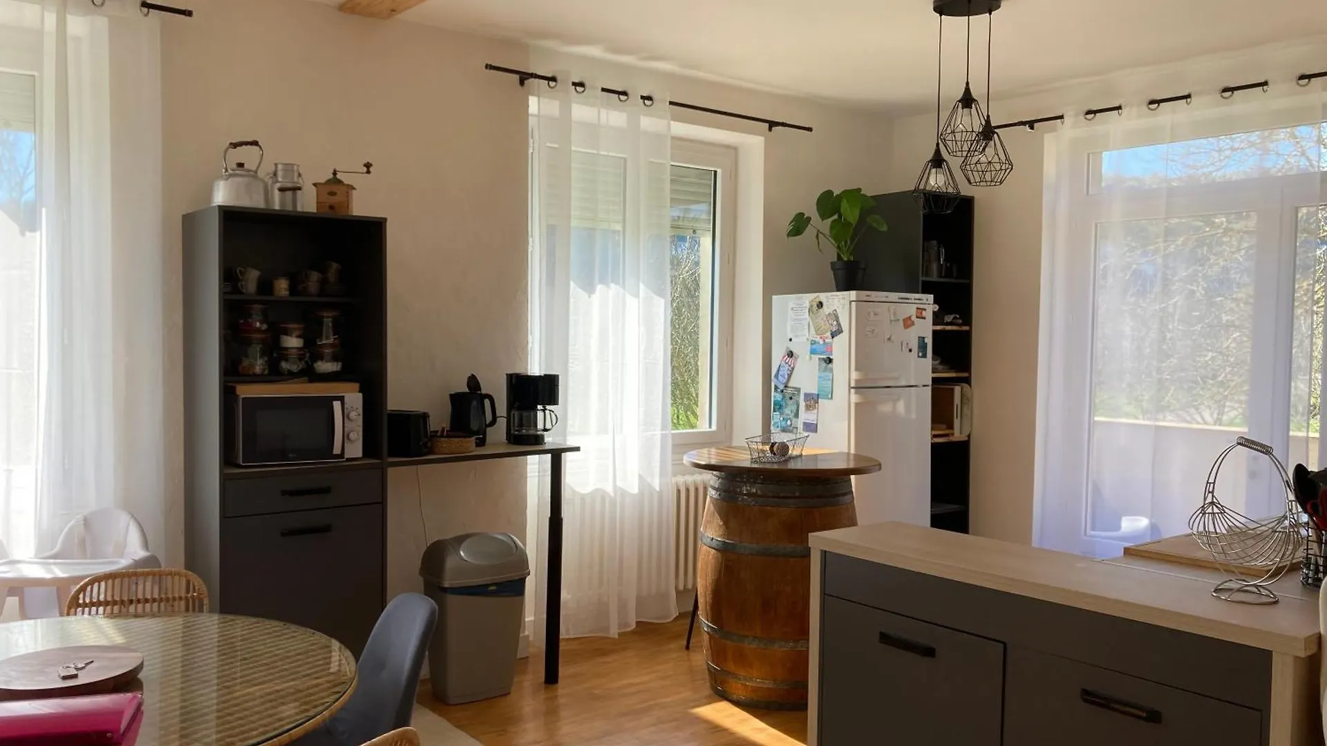 Ferienhaus Gite Les Cles Des Champs Cote Jardin Lacave  Frankreich